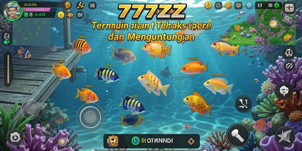 Gameplay seru Tembak Ikan di 777ZX.