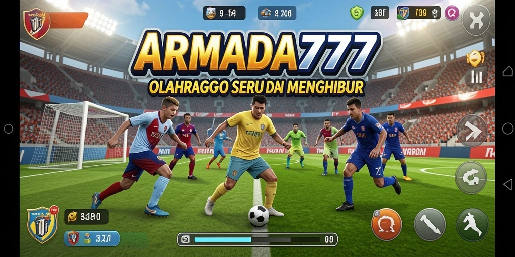 Gameplay seru ARMADA777 dengan aksi olahraga yang menegangkan.