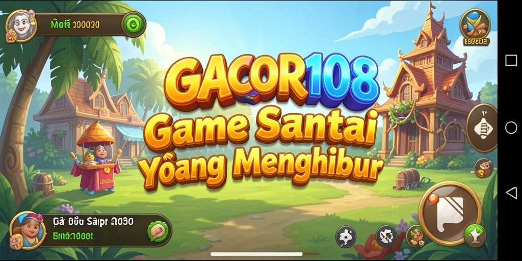 Tampilan menarik dari gameplay GACOR108 yang penuh warna.