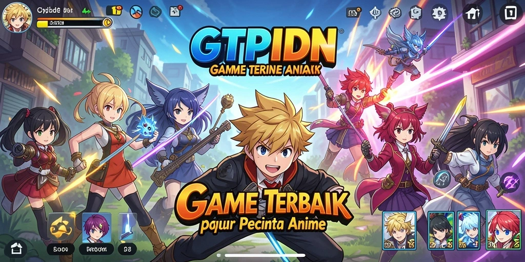 Gameplay seru dengan karakter anime favorit.
