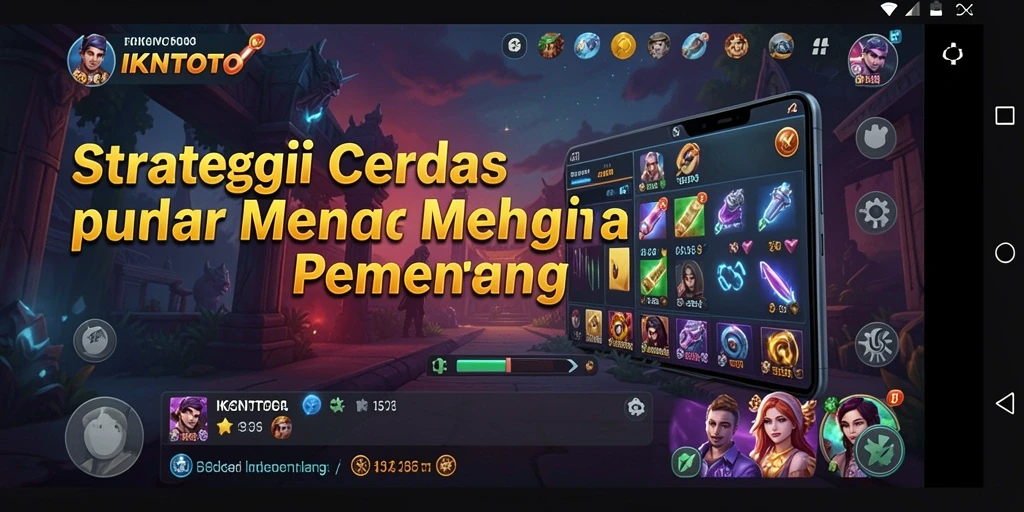 Tangkapan layar gameplay <strong>IKNTOTO</strong> menampilkan strategi serangan yang intens.