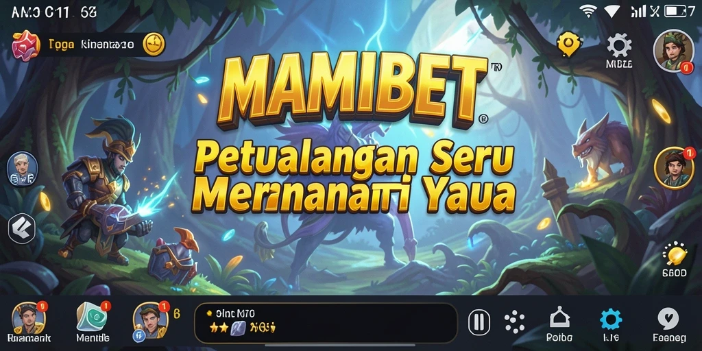Tampilan gameplay MAMIBET dengan petualangan yang mendebarkan dan grafis yang menawan.