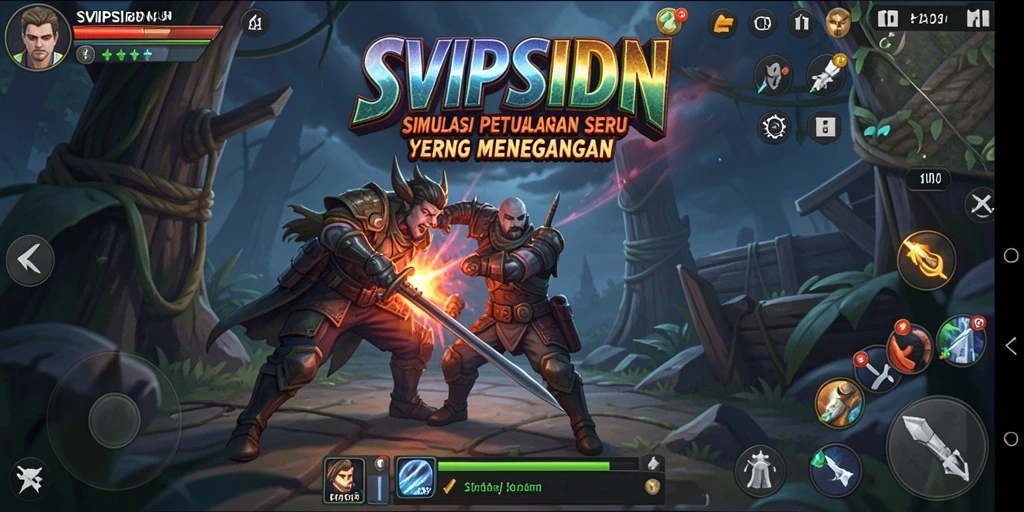 Tampilan gameplay menarik dari SVIPSIDN yang penuh tantangan.