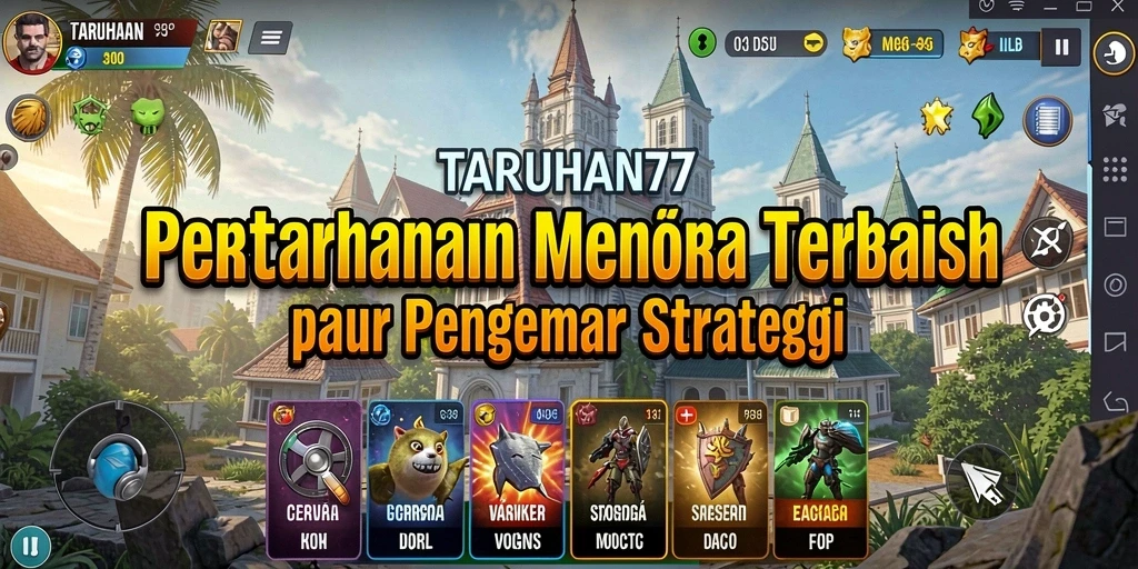 Gameplay seru TARUHAN77 dalam Tower Defense yang menantang.